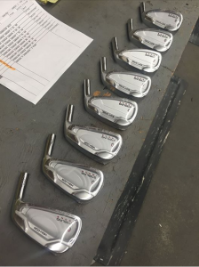 Did you know that each set of Sterling Irons #singlelengthirons is checked for loft lie and all the shafts are aligned to ensure the tightest of quality controls